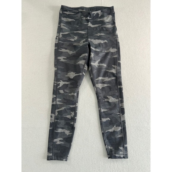 Athleta Pants - Athleta Ultimate Camo 7/8 Tight Women Size S Grey Camouflage High Rise Leggings
